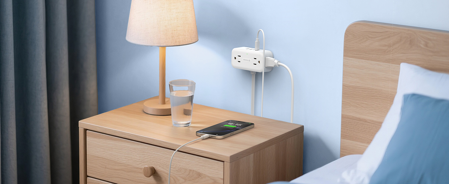 Power Strip with USB Ports