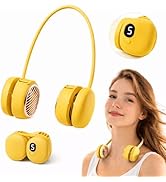 Suzii Battery Powered Neck Fan That Blows Cold Air - Portable Hands-Free Bladeless Fan w/LCD Disp...