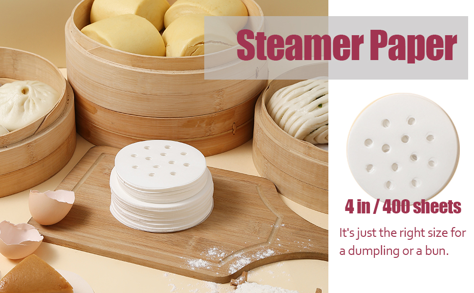 steam paper for steamer dumpling steaming paper bamboo steamer liner