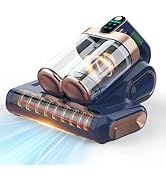 Bed Mattress Vacuum Cleaner Cordless 16Kpa Handheld Vacuum, Vacuum Cleaner with 253.7nm UV-C Ligh...