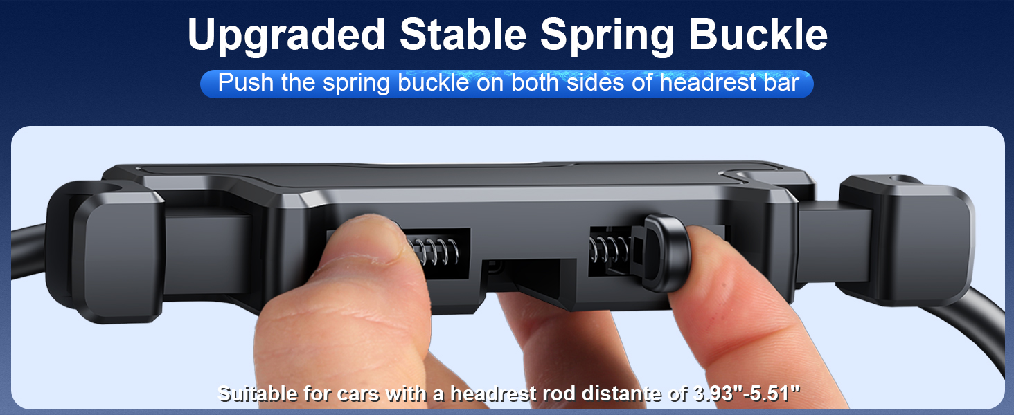 DICMKY Dual Head Gooseneck Car Cooling Fans for Back Seat for Kids