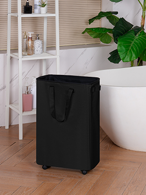 laundry basket with wheels