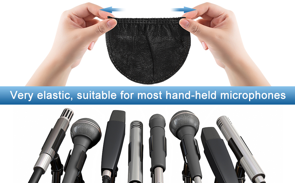 Disposable non-woven microphone sleeve