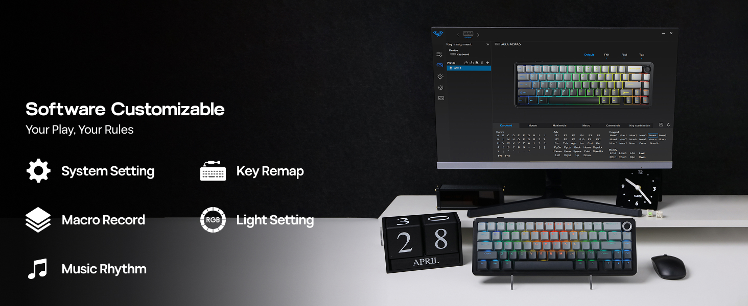 F65PRO Wireless Gaming Keyboard