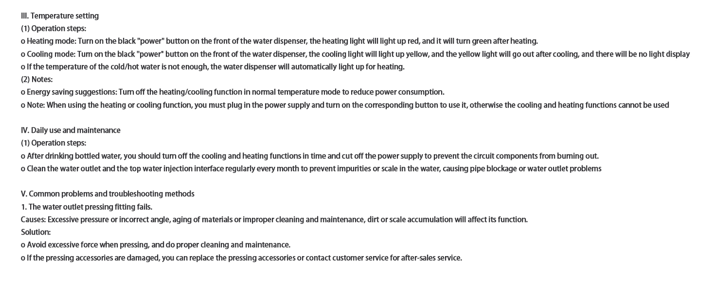 Countertop Water Dispenser