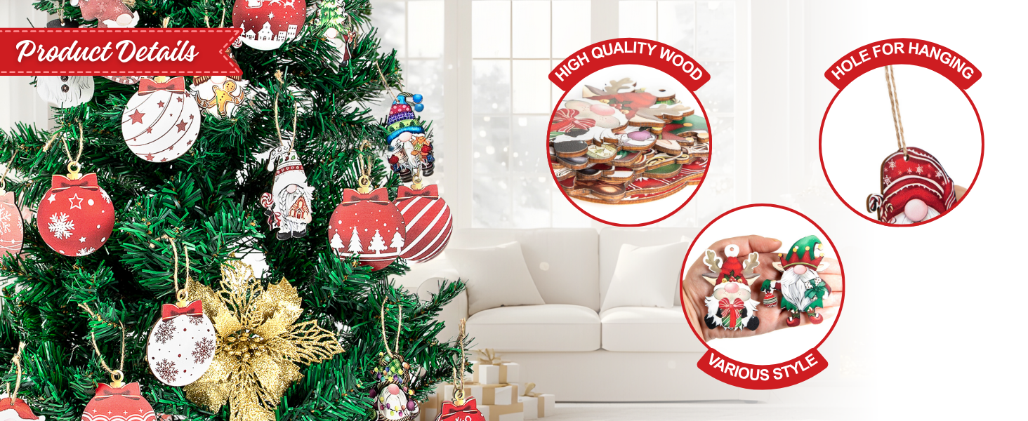 Gnomes Christmas tree Decor Ornaments
