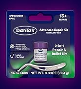 Dentek Temparin Max Repair Kit, 13+ Repairs, 2.64 Grams (Pack of 6)