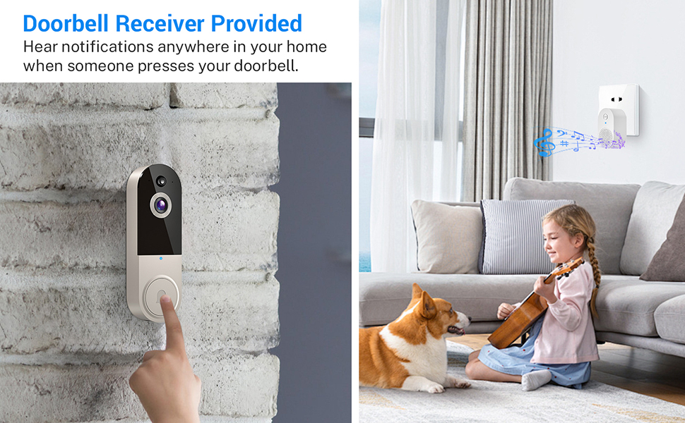 doorbell camera wireless with chime