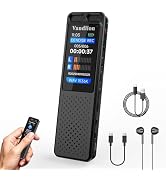 Voice Activated Recorder with Playback (100Hrs Recording Time), Vandlion 1536Kbps HD Digital Reco...