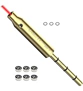 MOSANDON Red Dot Laser Boresighter for .17HMR/.223 Cal,End Barrel Laser Bore Sight, Laser Barrel ...