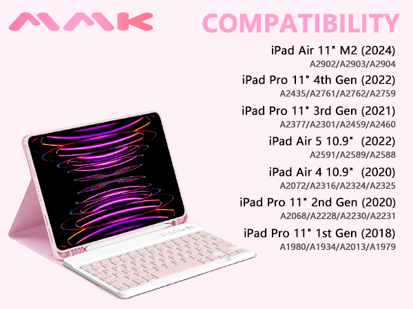 ipad pro 11 inch case with keyboard