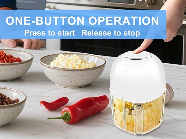 garlic mincer chopper