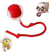 UShioart Interactive Rolling Cat Dog Ball Toy,Smart Tapped Awake Balls Toys,Fast Moving Balls Toy...