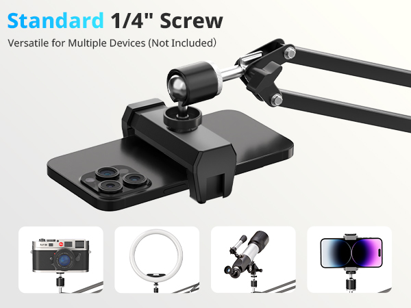 overhead phone stand