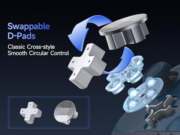 Swappable D-Pads