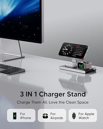 3 in 1 magsafe charger station
