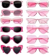 Matcheck 12 Mixed Style Colored Sunglasses Classic Retro Party Favors Eyewear Costume Accessories...