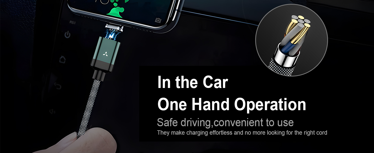 100W Magnetic Charging Cable