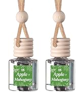 CANDECraftCo Car Air Hanging Fragrance Oil, Car Auto Freshener for Essential Oils, Scents Fragran...