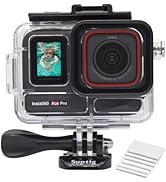 Suptig Waterproof Case, Underwater Case for Insta 360 ace pro Accessories, Waterproof 60Meter(196ft)