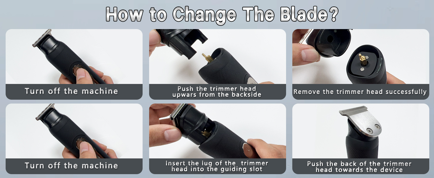 easy to change blade