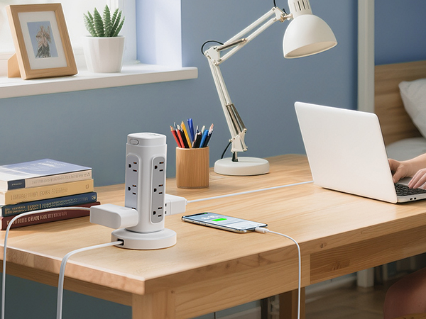 white power strip tower