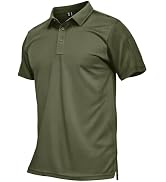 MAGCOMSEN Men's Polo Shirts Short Sleeve Quick Dry Performance Golf Shirt