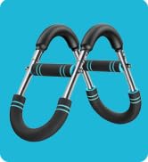 arm twister blue