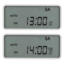 Daylight Saving Time DST heavy duty outdoor timer digital pool pump timer