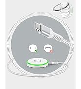 15W MagSafe Wireless Charger for iPhone 16e/16/15/14/13/12 Pro Max Plus Mini – Qi Fast Charging P...