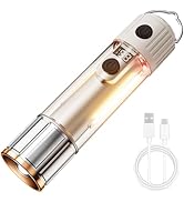 Yemao LED Camping Lantern Flashlight Rechargeable, Consciot Portable Torch with 6 Light Modes, IP...