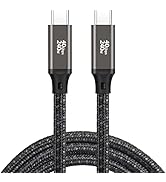 USB 4 Cable 40Gbps 3.3ft, USB C to USB C VideoCable 8K@60Hz, USB4 C Monitor Cabl e, 240W Fast Cha...