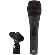 Sennheiser Professional E 835-S Dynamic Cardioid Vocal Microphone with On/Off Switch