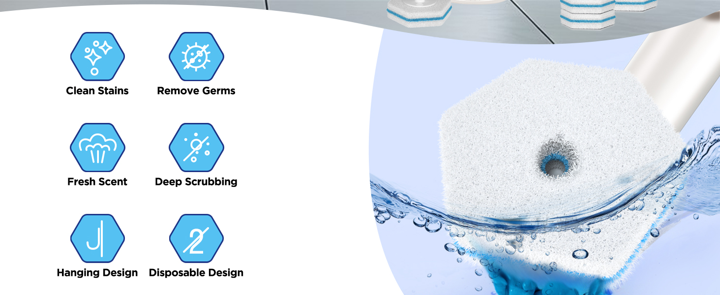 toilet brush disposable