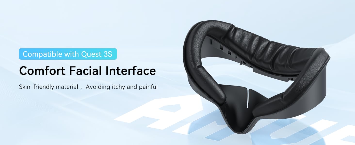 quest 3s facial interface