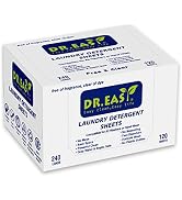 DR.EASY Laundry Detergent Sheets 240 loads unscented,Easy To Carry Great For Travel,safe for baby...