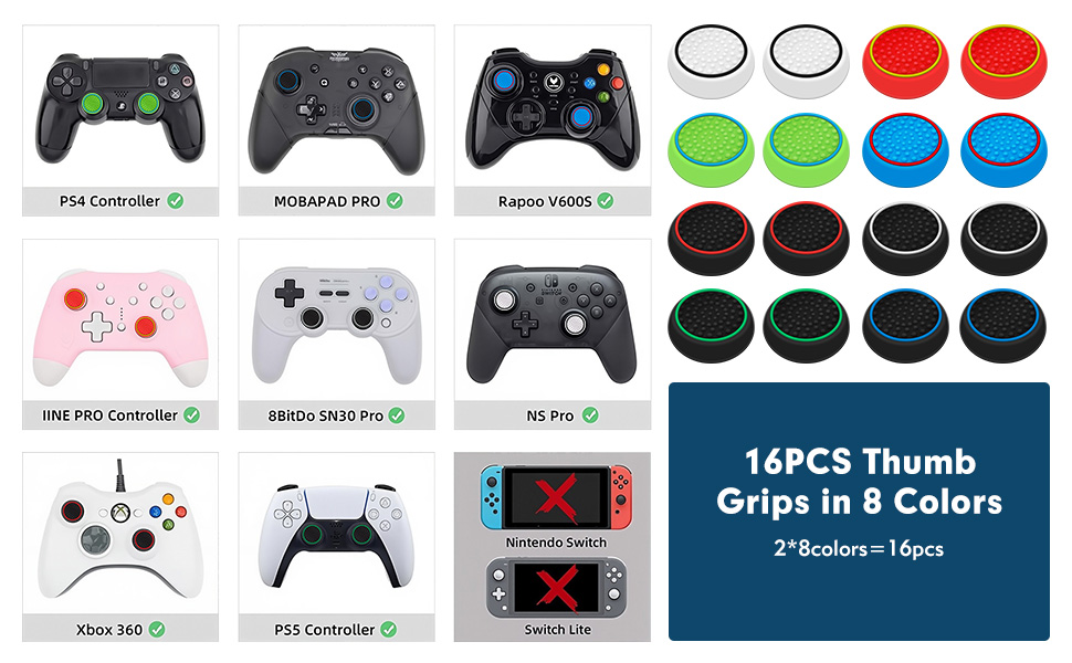 thumb grip caps