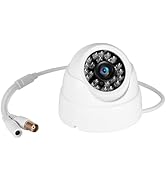 Fuers 5.0MP HD 1944P Security Dome Camera Indoor,Hybrid 5-in-1 HD-XVI/CVI/TVI/AHD/Analog CVBS for...