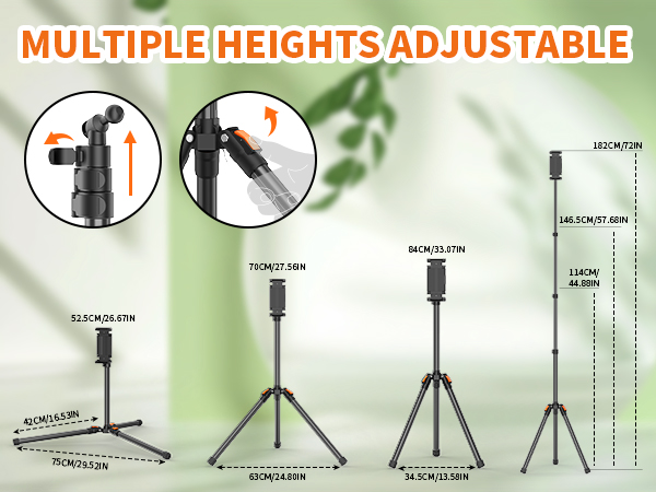 multiple height adjustable
