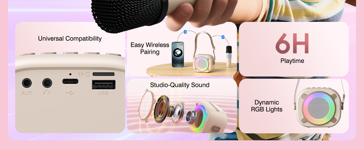 Karaoke machine for kids