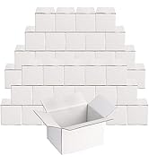 Peohud 40 Pack Small Cardboard Boxes, 6 x 4 x 4 inches Mailing Boxes, Corrugated Packing Shipping...