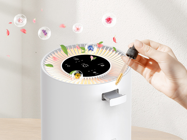 True HEPA+ Air Purifier Large Room bedroom air purifiers MOOKA air purifier for home