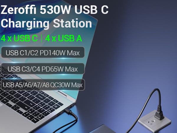 usb c charging station
