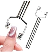 3 IN 1 Cat Eye Magnet for Nails,Y-Shaped Double Head Nail Magnetic Wand,Cat Eye Gel Polish Nail A...