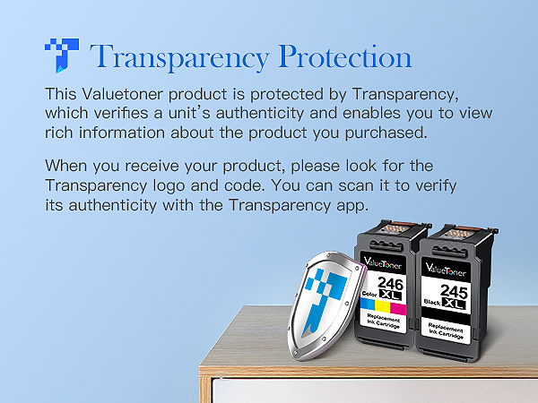 Canon Ink Cartridges 245 and 246 Pg-245Xl Cl-246Xl PG-243 CL-244 TR4520 MX492 MX490 MG2420 MG2520