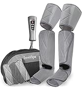 Leg Massager for Circulation - Foot and Calf Massager, Air Compression Leg Wraps Massage Boots Ma...