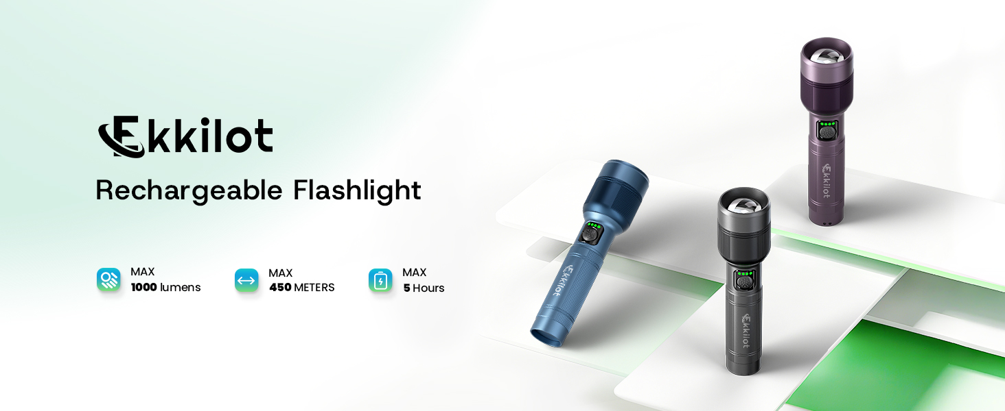 EKKILOT Flashlight F24