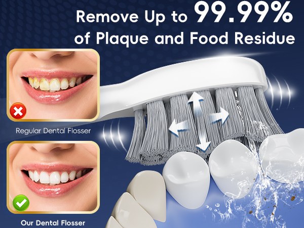 Electric Toothbrush with Water Flosser