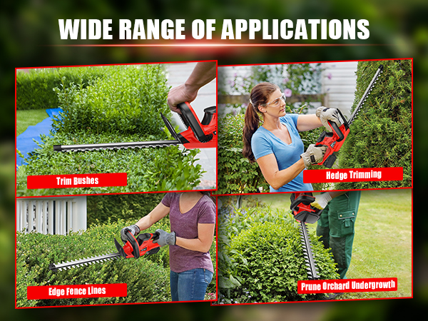 hedge trimmers