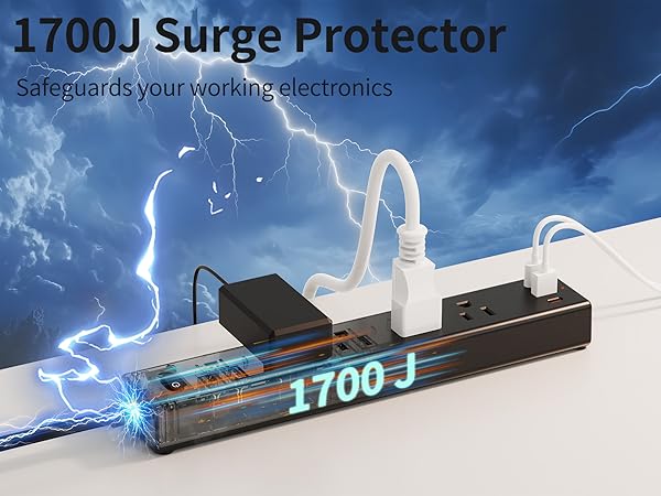 extension cord with multiple outlets